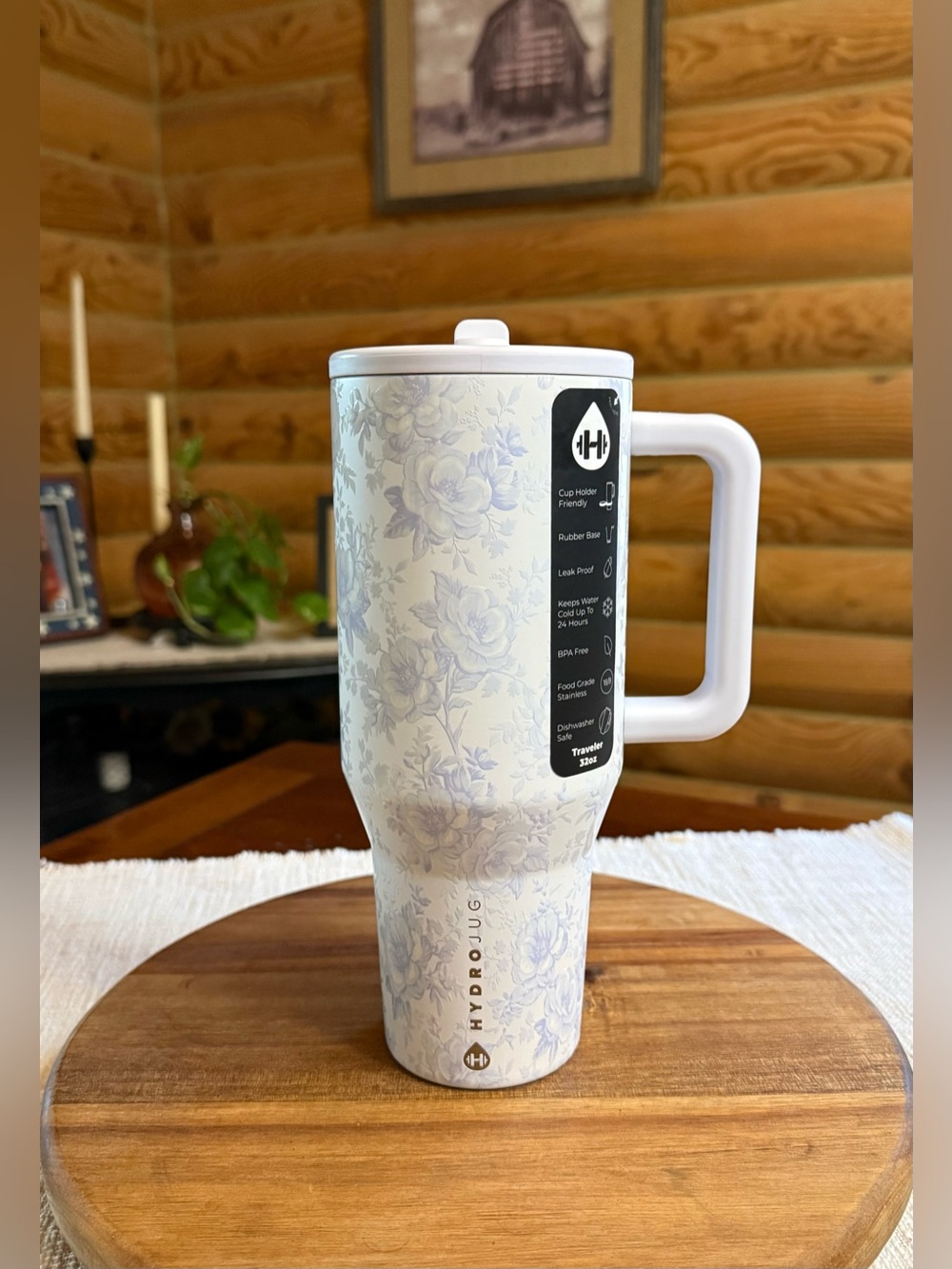 CHERISH HydroJug 32oz Traveler Tumbler • LIMITED EDITION
